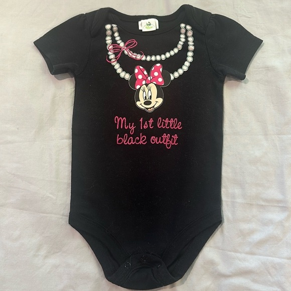 Disney - LIKE NEW Short sleeve Minnie Mouse onesie top/shirt. Size 18-24 months - Picture 1 of 3